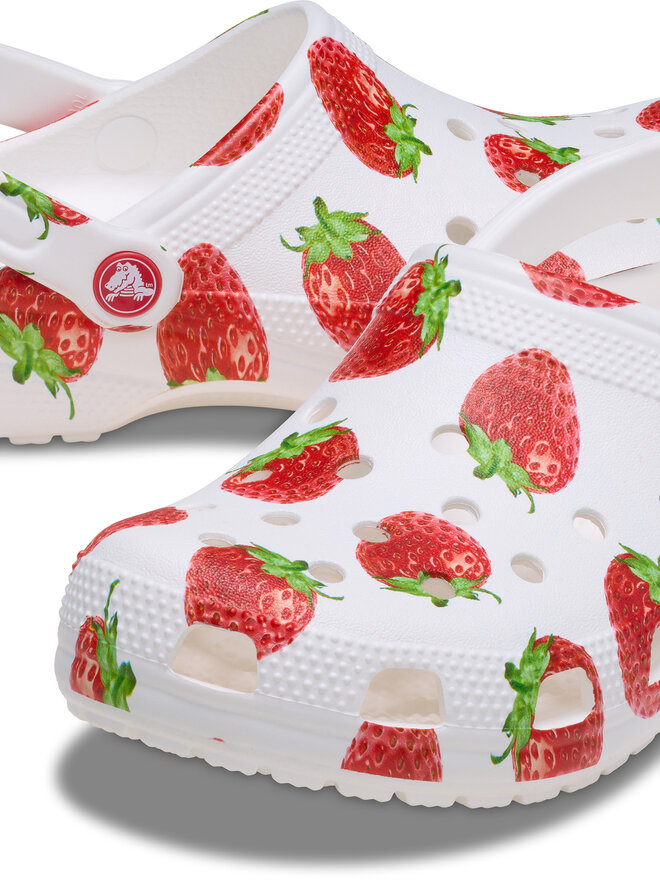Crocs Klapki Crocs Classic Fresh Fruits Clog 211008 Biały