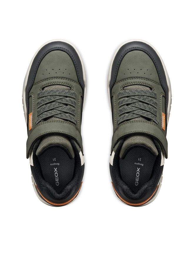 Geox Sneakers Geox J Perth Boy J367RE 0MEMS C3009 S Dunkelgrün