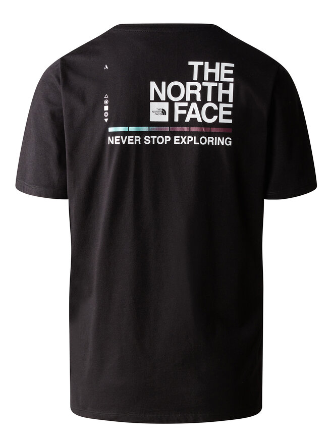 The North Face The North Face Marškinėliai Foundation Graphic NF0A86XN Juoda Regular Fit