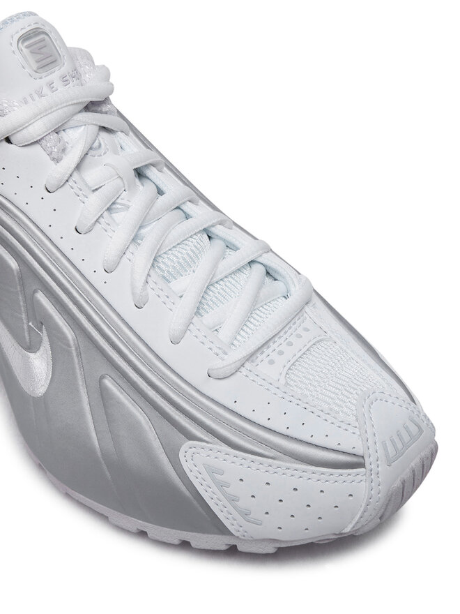 Nike Sneakersy Nike Shox R4 HF5076 100 Srebrny