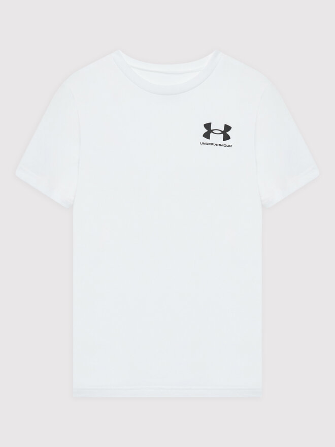 Under Armour Under Armour Marškinėliai Ua Sportstyle Left Chest 1363280 Balta Regular Fit
