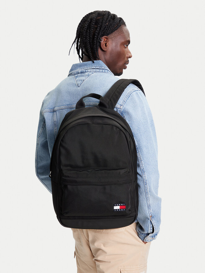 Tommy Jeans Mugursoma Tommy Jeans Tjm Ess Daily Dome Backpack AM0AM13400 Melns