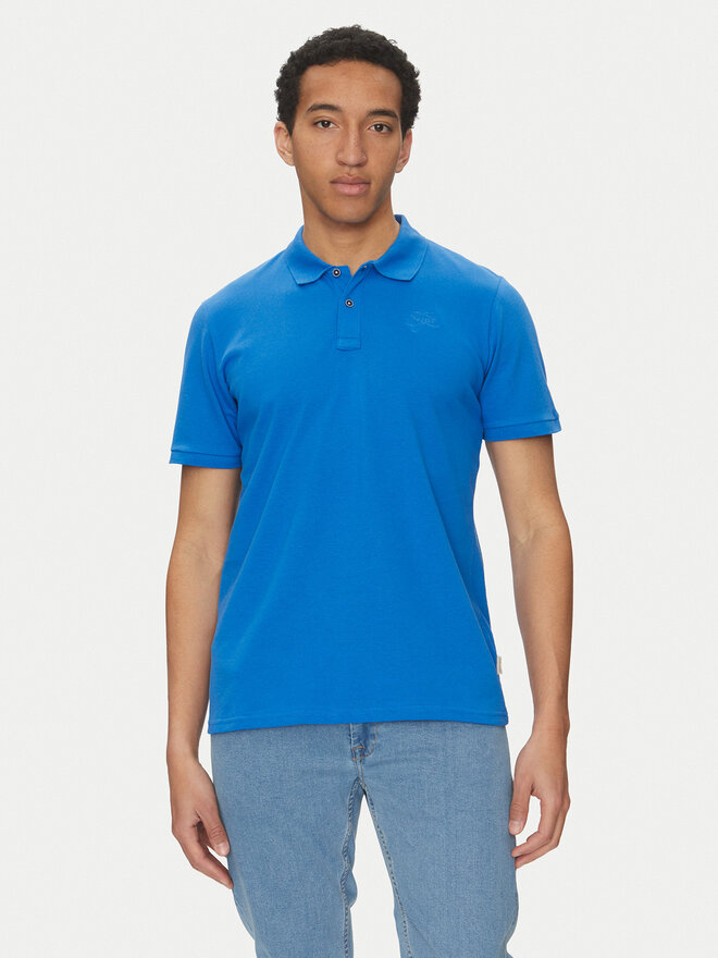 Blend Blend Polo 20717857 Plava Regular Fit