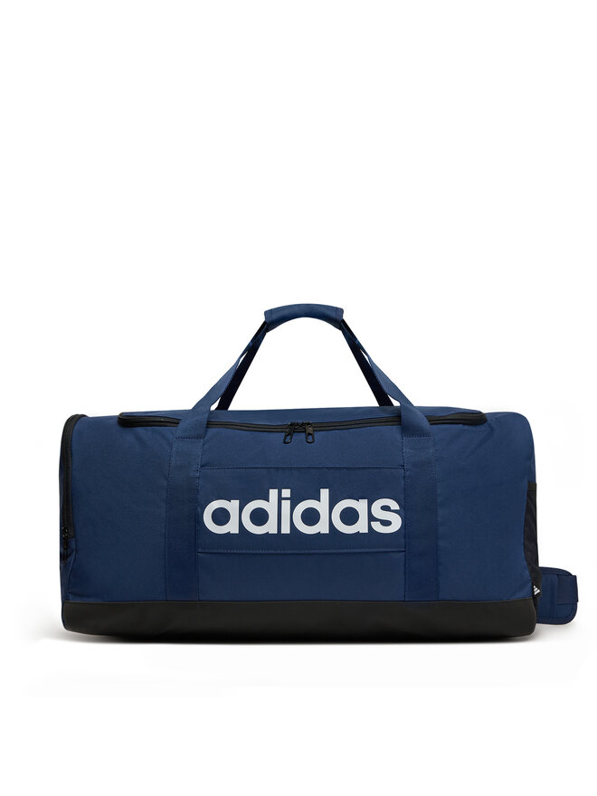 adidas Pārnēsajamā soma adidas Linear Duffel Medium IN6116 Tumši zils