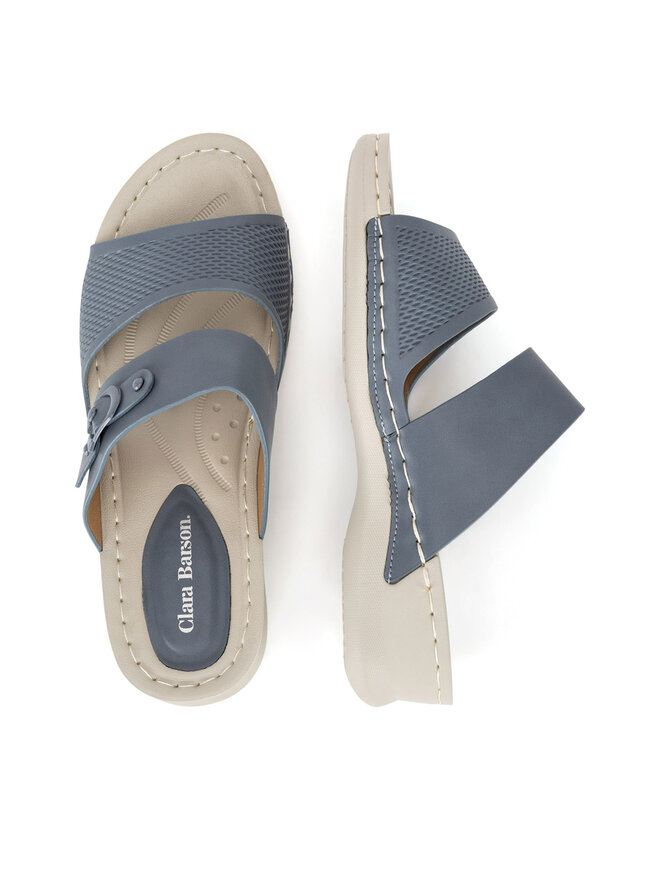 Clara Barson Ciabatte Clara Barson WYL05010-13B Blu scuro