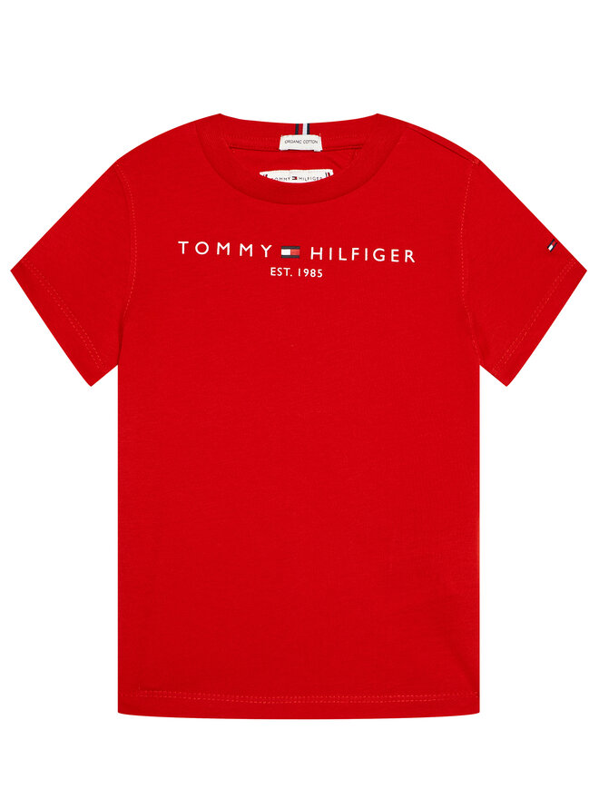 Tommy Hilfiger Tommy Hilfiger Póló Essential KS0KS00210 Piros Regular Fit