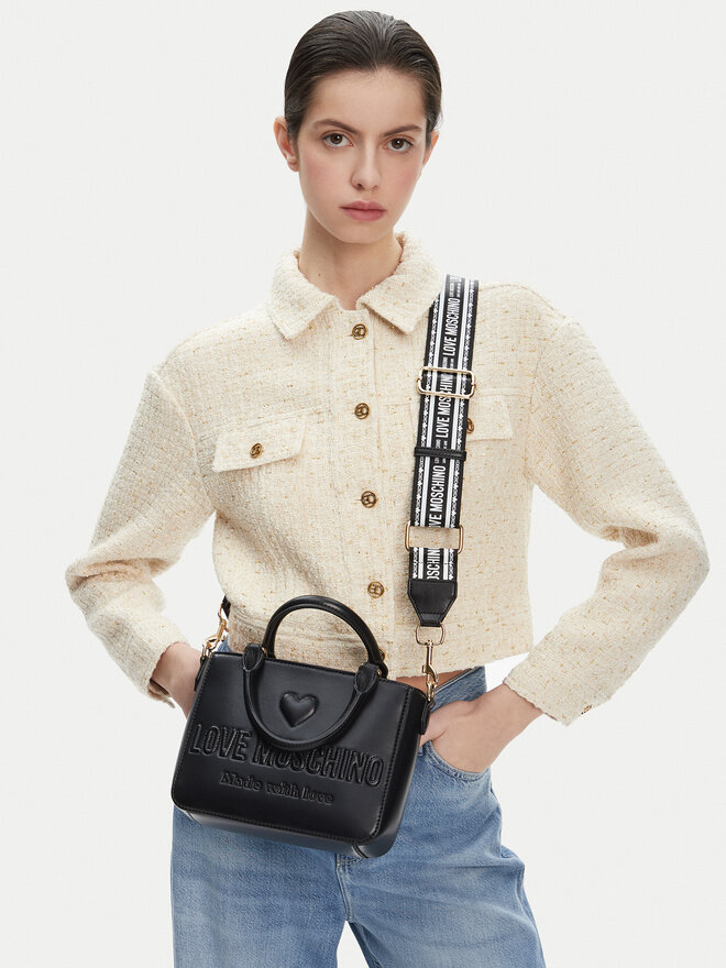 LOVE MOSCHINO Táska LOVE MOSCHINO JC4218PP0MKF0000 Fekete