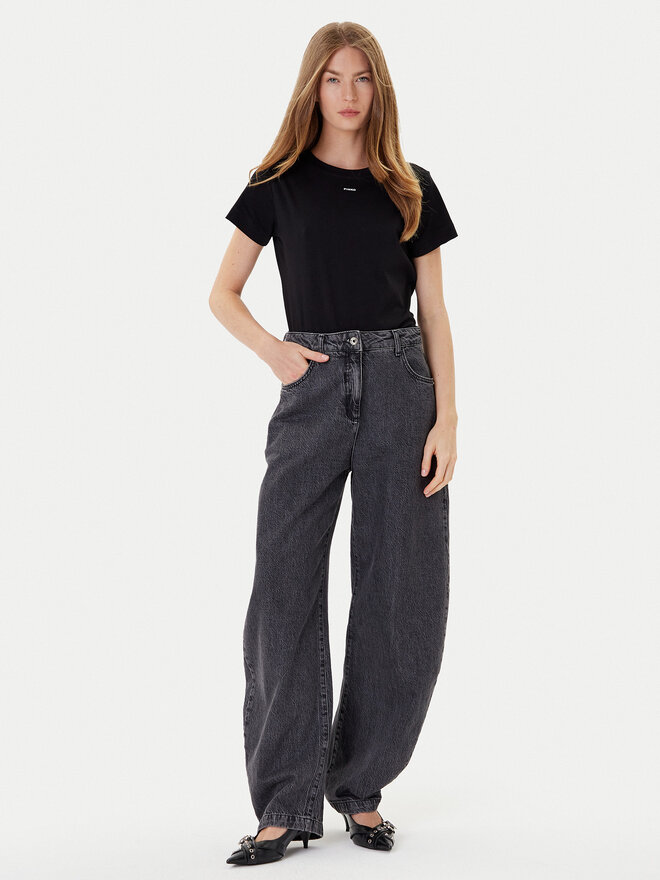 PINKO PINKO Camiseta Basico 100373 A2RE Negro Regular Fit