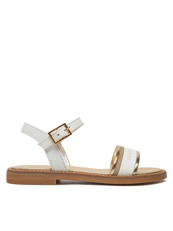 Tommy Hilfiger Сандали Tommy Hilfiger Sandal T4A2-33944-1281 M Бял