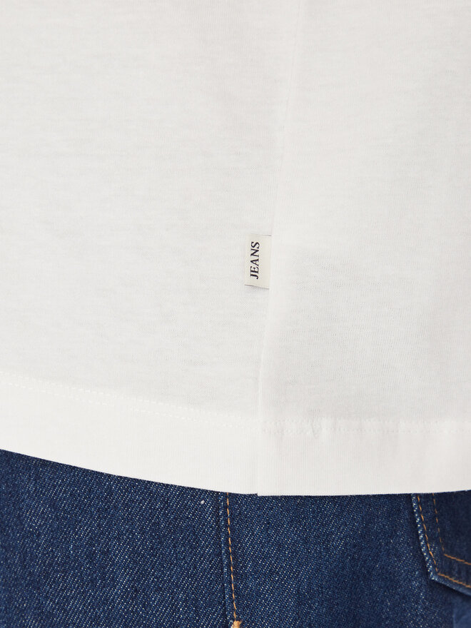 Guess Jeans Guess Jeans T-Shirt M4YI45 K8FQ4 Λευκό Oversize
