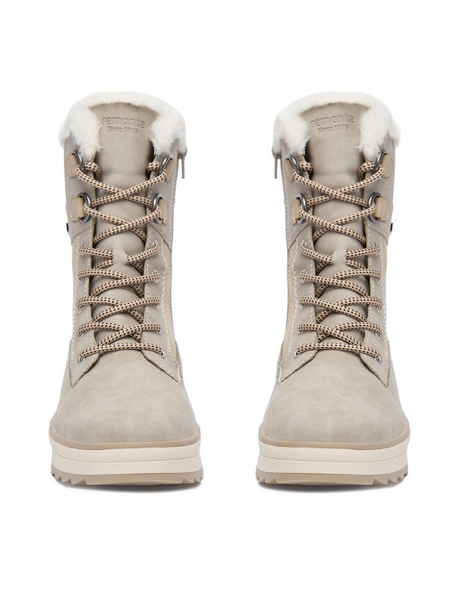 Remonte Schnürschuhe Remonte CEO-D2B73-40 Beige