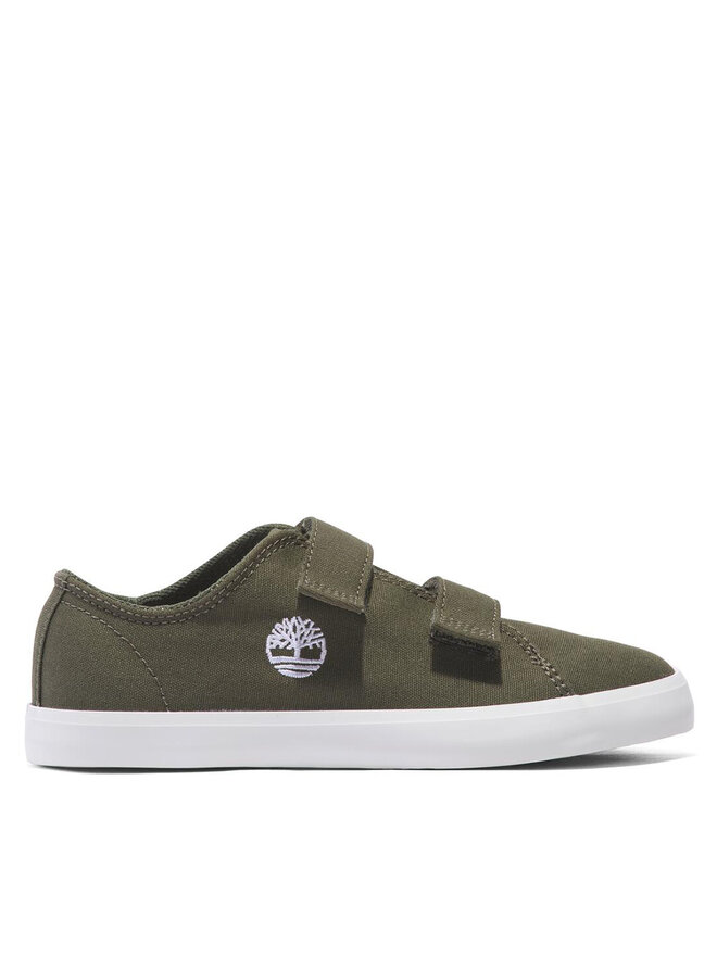 Timberland Πάνινα παπούτσια Timberland Newport Bay Low Hook & Loop Sneaker TB0A66U9EZ91 Χακί