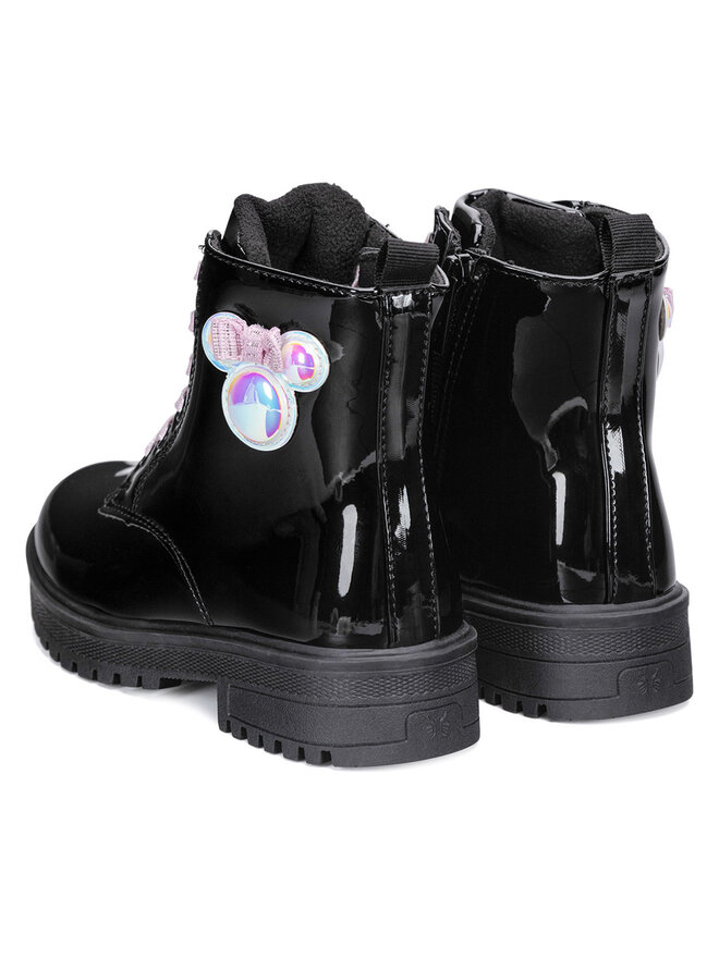 Mickey&Friends Šnurovacia obuv Mickey&Friends CM-AW24-137DSTC Čierna