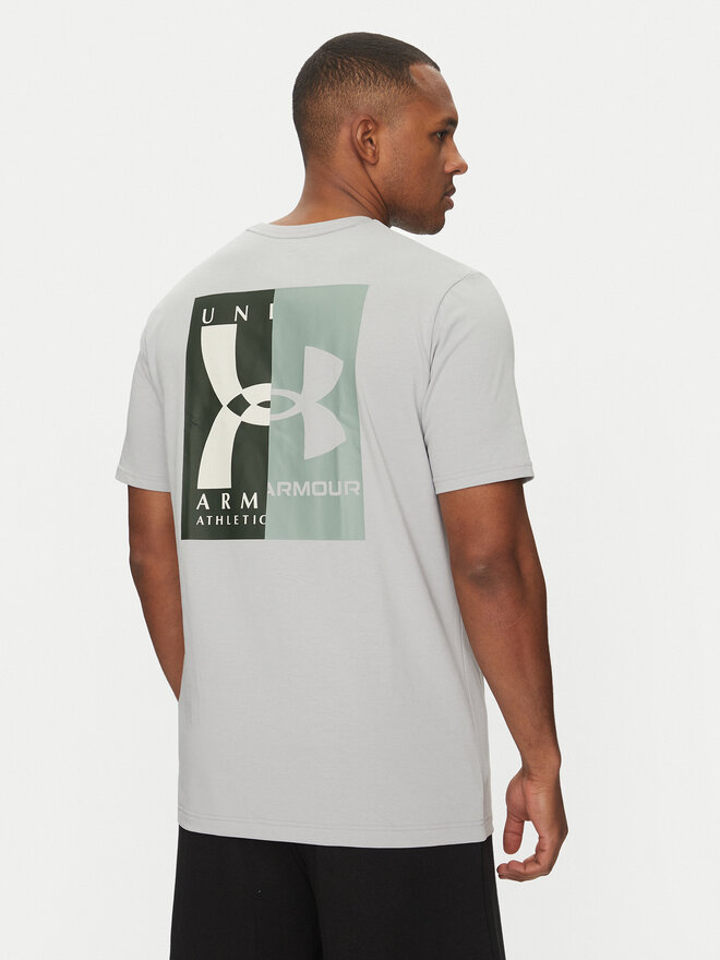 Under Armour Under Armour Marškinėliai EVOL Logo 1390165 Pilka Regular Fit