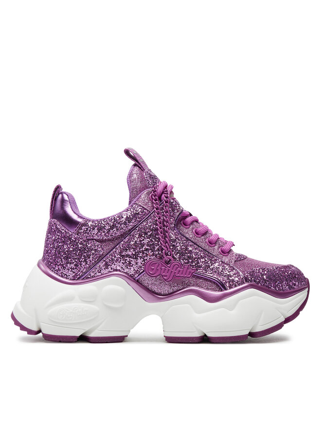 Buffalo Sneakersy Buffalo Binary Glam 1636167 Fialová
