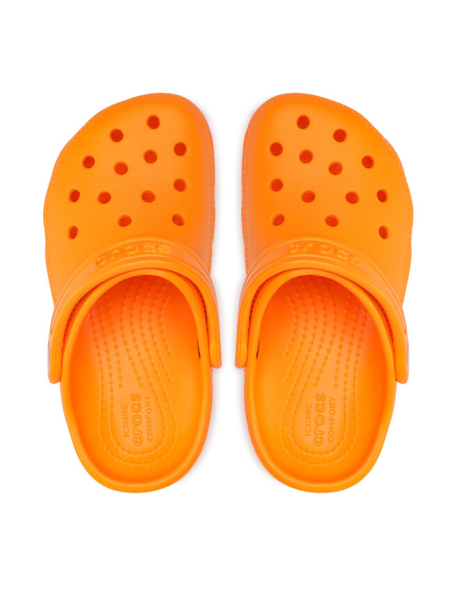 Crocs Şlapi Crocs Classic Clog K 206991 Portocaliu
