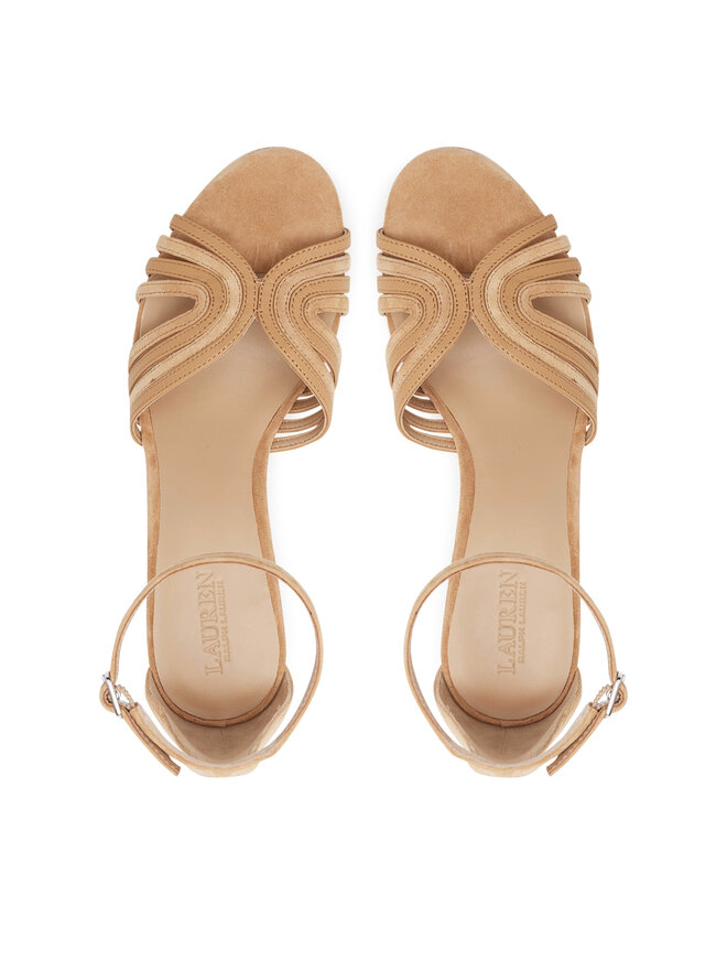 LAUREN RALPH LAUREN Σανδάλια LAUREN RALPH LAUREN Allie 802966856001 Μπεζ
