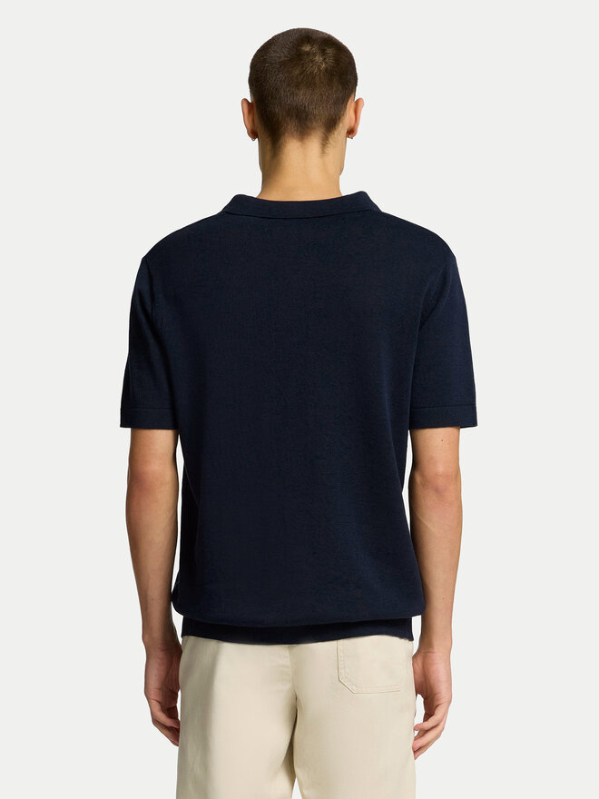 Selected Homme Selected Homme Polo Mattis 16096197 Σκούρο μπλε Regular Fit
