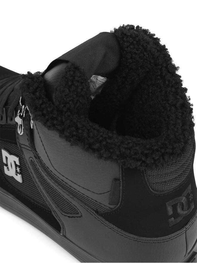 DC Sneakersy DC PURE HIGH-TOP WC WNT ADYS400047-3BK Černá