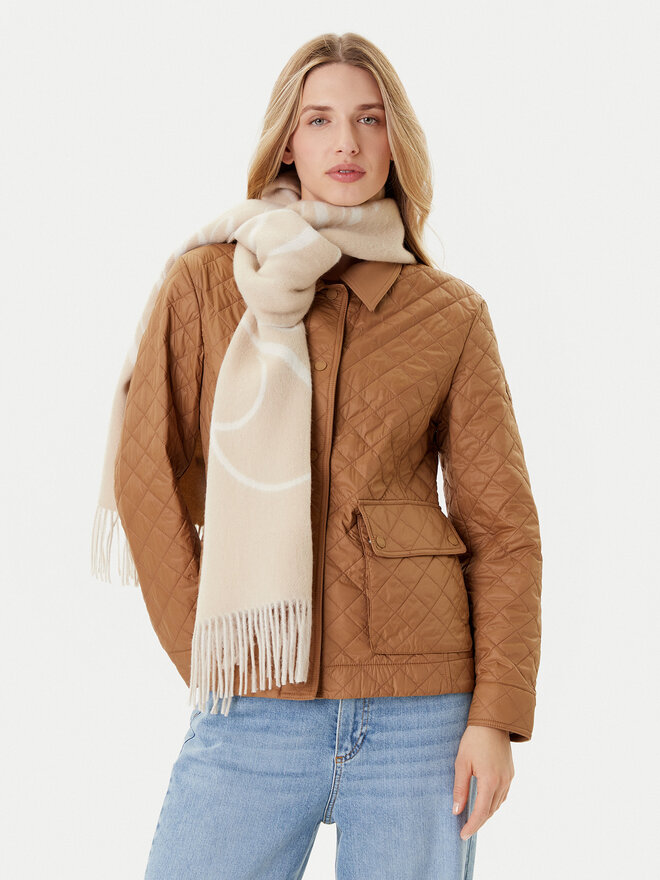 Tommy Hilfiger Schal Tommy Hilfiger Script Logo AW0AW17786 Beige