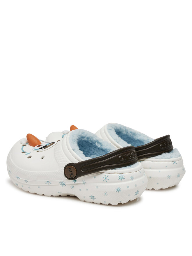 Crocs Pantoletten Crocs Classic Frozen Olaf Clog Kids 210234 Weiß