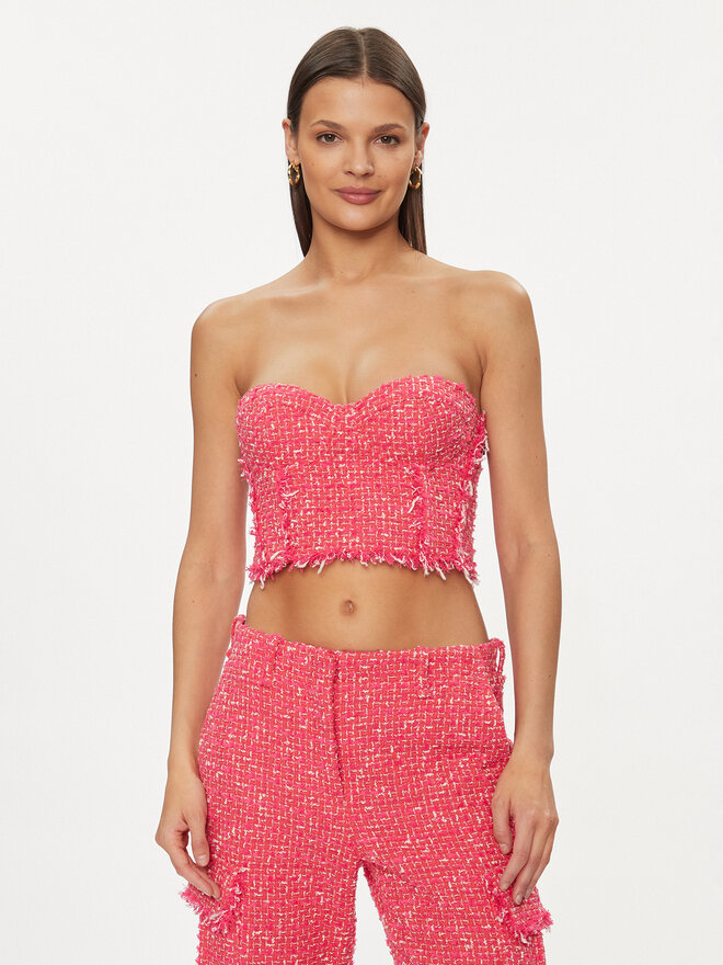Patrizia Pepe Patrizia Pepe Топ 8C0678/A376-F592 Рожевий Regular Fit