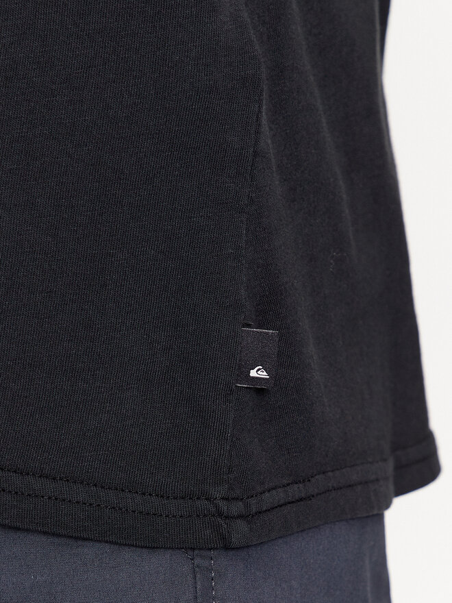 Quiksilver Quiksilver Marškinėliai Cleancircle EQYZT07491 Juoda Regular Fit