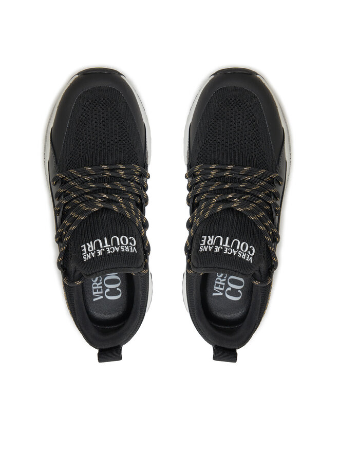 Versace Jeans Couture Sneakersy Versace Jeans Couture 76VA3SA8 Czarny
