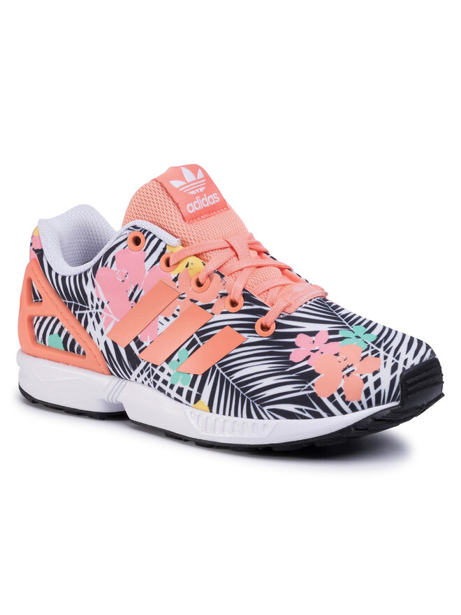 Zapatillas adidas Zx Flux J EG4116 Naranja zapatos.es
