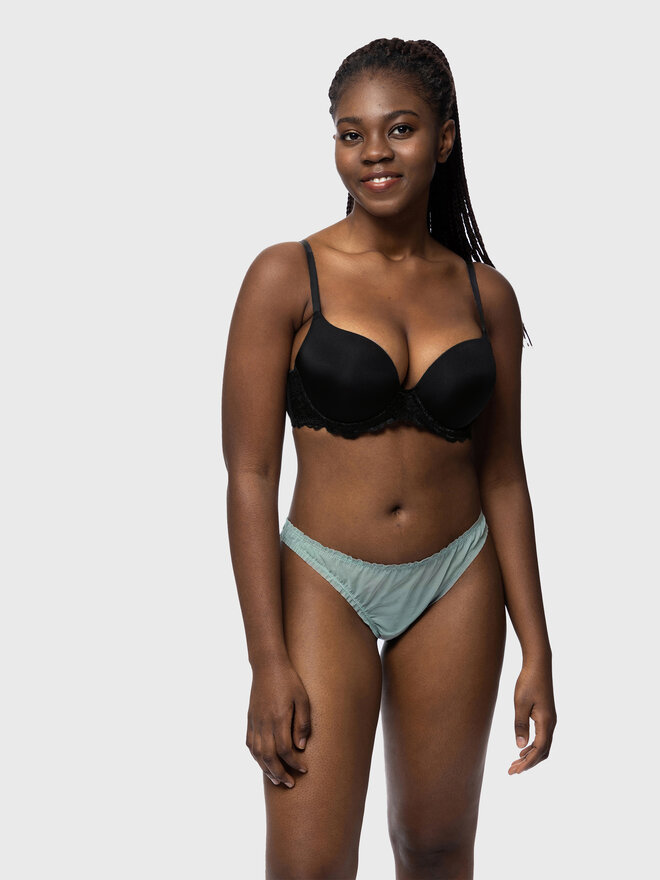 Dorina Dorina Push-Up nedrček Claire D17221A Črna