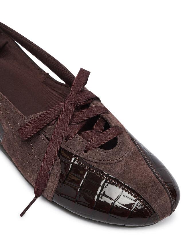 Puma Ballerinas Puma Speedcat Ballet Nova Croc 40881301 Braun