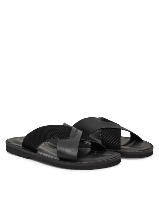 Emporio Armani Iešļūcenes Emporio Armani X4P124 XR340 K001 Melns
