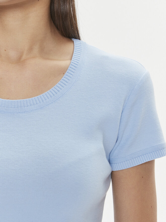 United Colors Of Benetton United Colors Of Benetton Футболка 1091D1M10 Блакитний Regular Fit