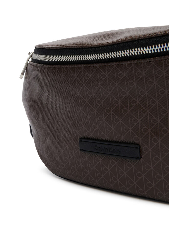 Calvin Klein Gürteltasche﻿ Calvin Klein Emblem Aop Coated Waistbag LV04D3135G Braun