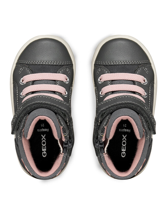 Geox Sneakers Geox B Gisli Girl B661MA 022BC C9002 M Dunkelgrau