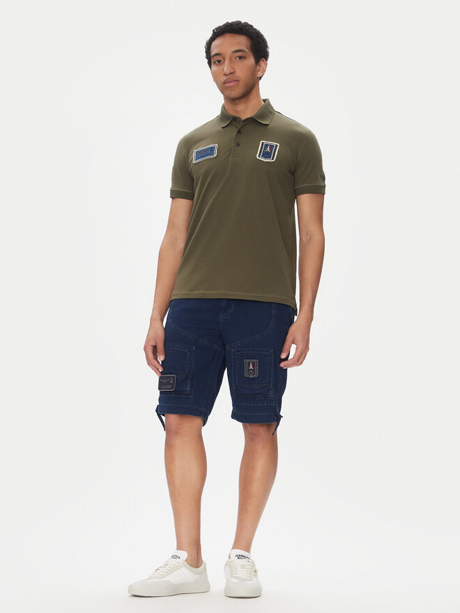 Aeronautica Militare Aeronautica Militare Поло 251PO1851P344 Хакі Regular Fit