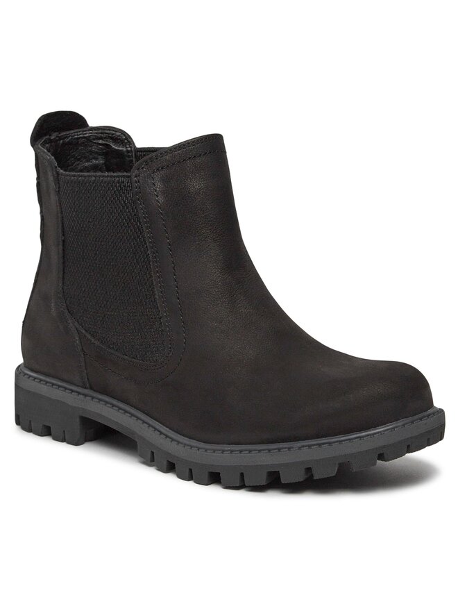 Tamaris Bokacsizma Tamaris 1-25401-41 Fekete