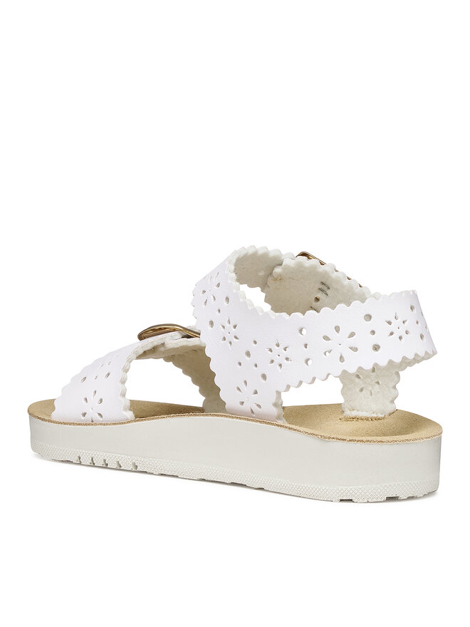 Geox Sandalen Geox J Sandal Costarei Gi J65EAA 000BC C1000 D Weiß