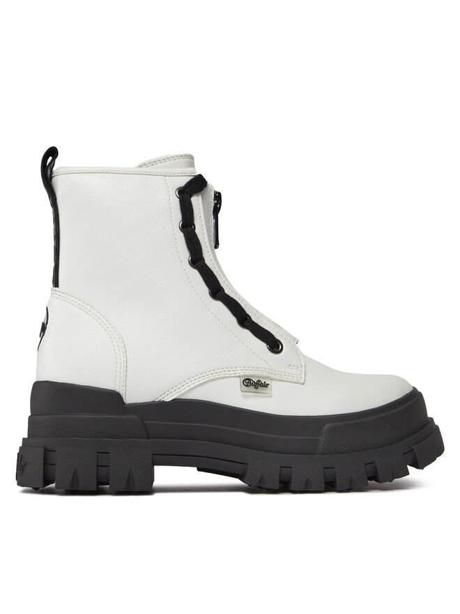 Buffalo Боти Buffalo Aspha Zip 1622314 Бял