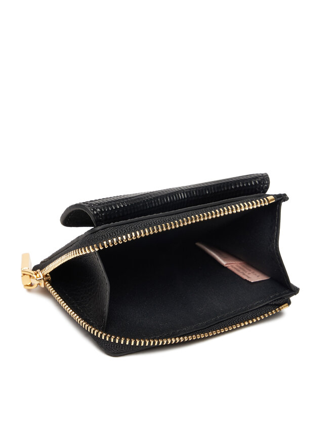 Coccinelle Kleine Damen Geldbörse Coccinelle TBN Coccinelle C-Me Lizard E2 TBN 17 B6 01 Schwarz