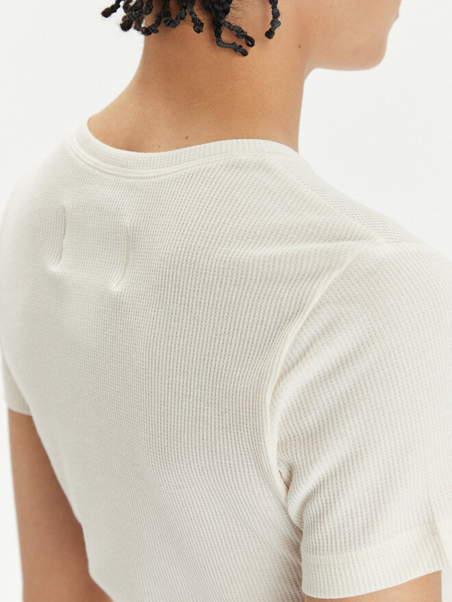 Champion Champion T-Shirt E10013 Μπεζ Regular Fit