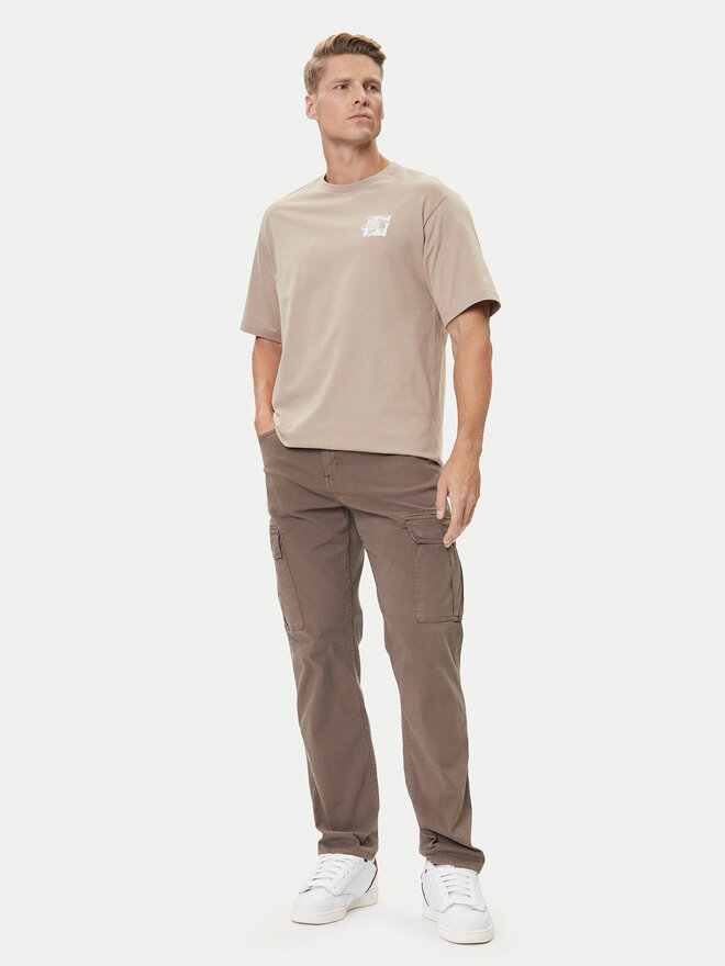 The North Face The North Face Camiseta Connect NF0A8E3Y Beis Relaxed Fit