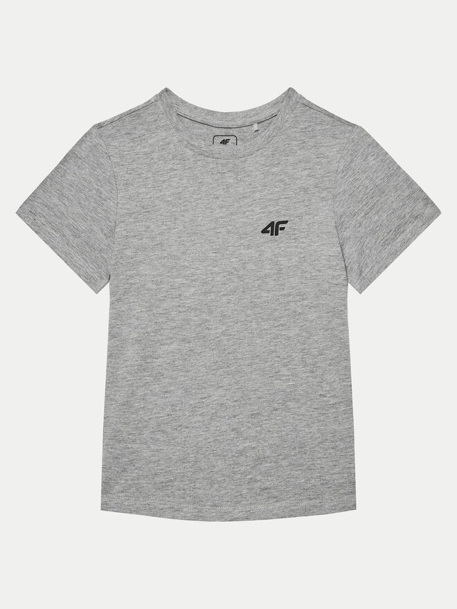 4F 4F Футболка 4FJWMM00TTSHM1626 Сірий Regular Fit