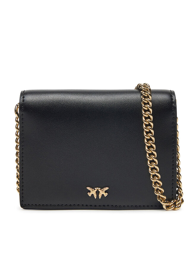 PINKO Kabelka PINKO Jolie Simply Credit Card 1P21KX Y5FF Černá