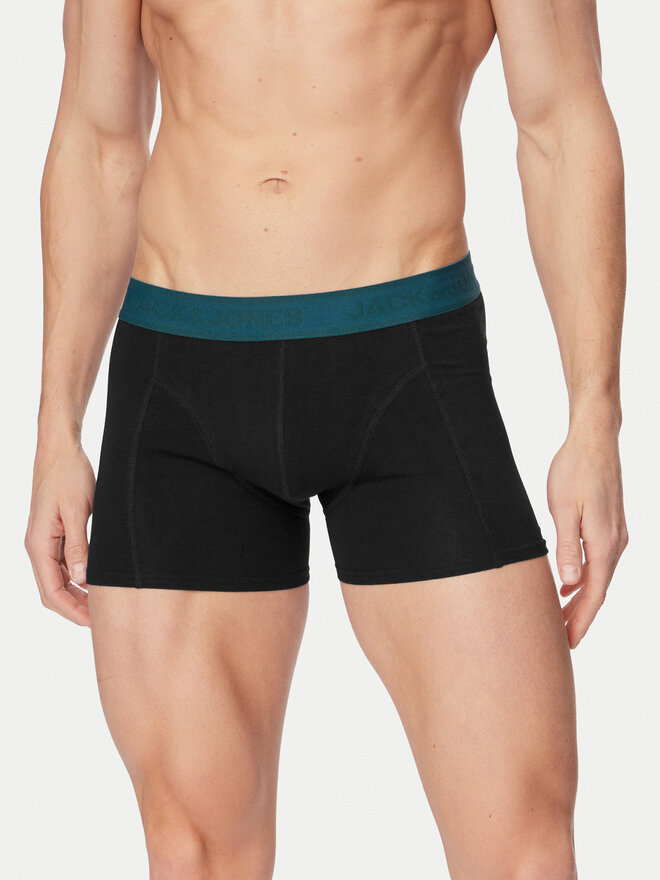 Jack & Jones Jack & Jones Комплект боксерів Solid 12294699 Чорний