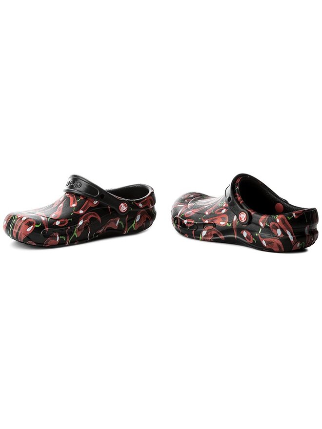 Pantoletten Crocs Bistro Peppers Clog 204283 Schwarz eschuhe