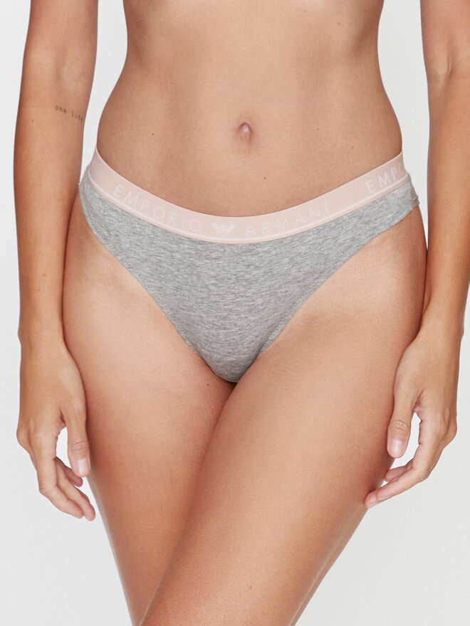 Emporio Armani Underwear Emporio Armani Underwear 2er-Set Damenslips 163337 3F227 00948 Grau