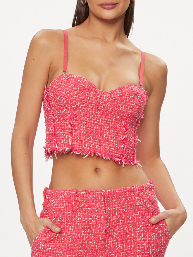 Patrizia Pepe Patrizia Pepe Top 8C0678/A376-F592 Rosa Regular Fit