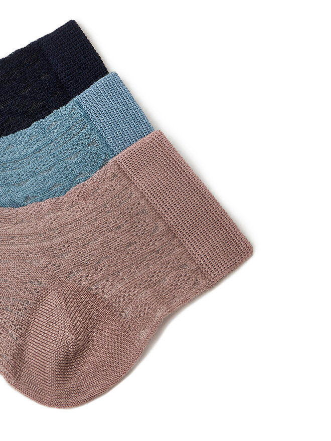 Nine West Lange Socken Nine West KR_NW_SHINY_Z_SS25 (3 PACK) Bunt
