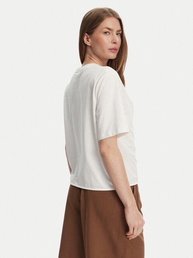 ViCOLO ViCOLO T-Shirt UD0043 Λευκό Regular Fit